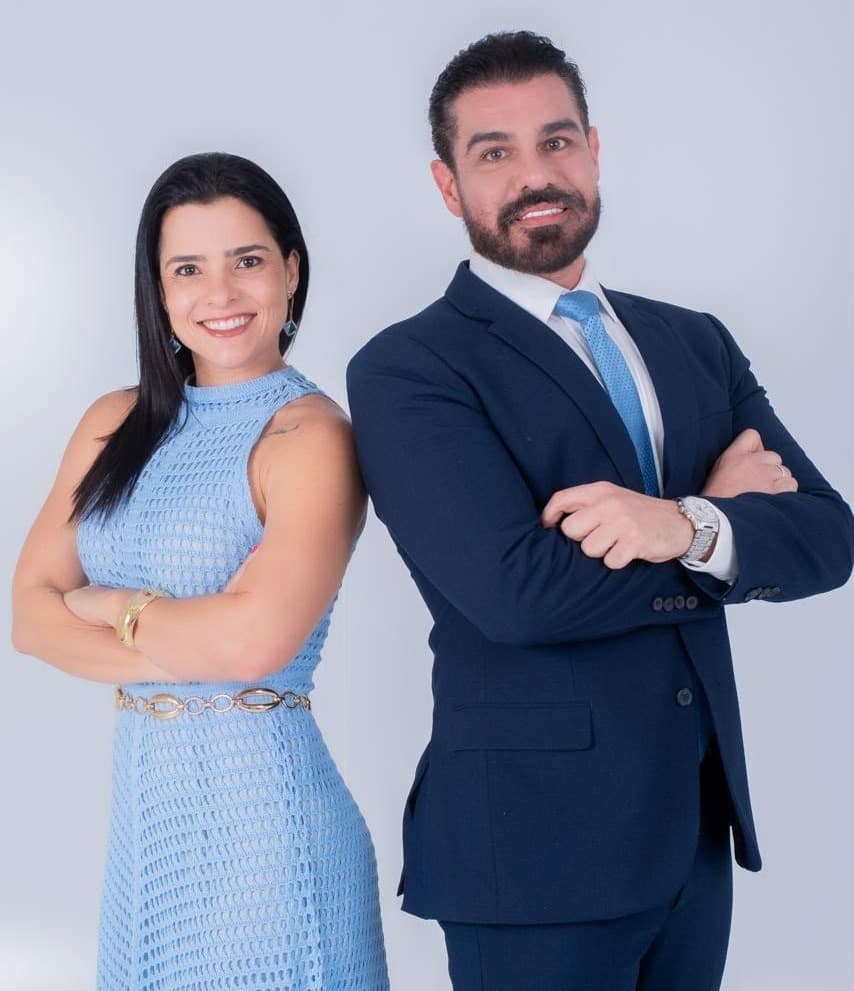Dra. Breila Carla e Dr. Rodrigo Cabrera, fundadores da Saúde Livre Taquaritinga